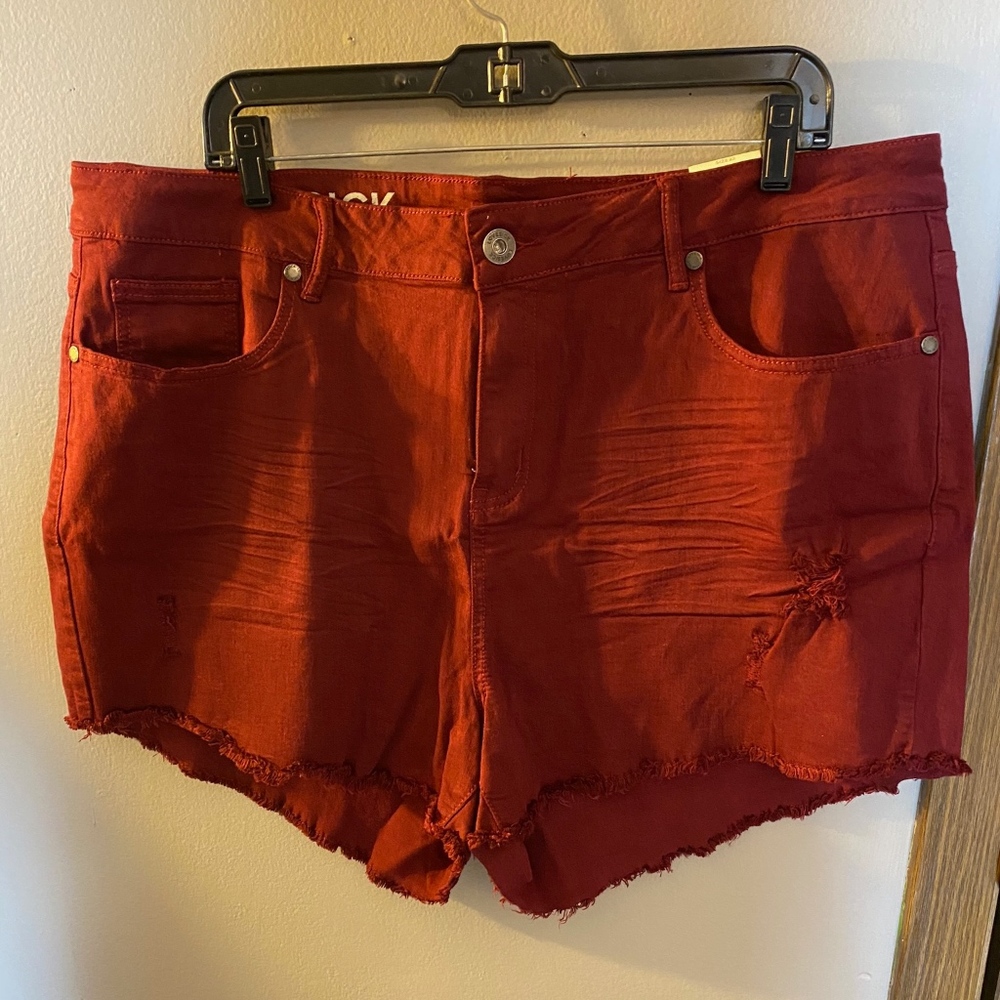 Lovesick Burgundy shorts (Size 22)